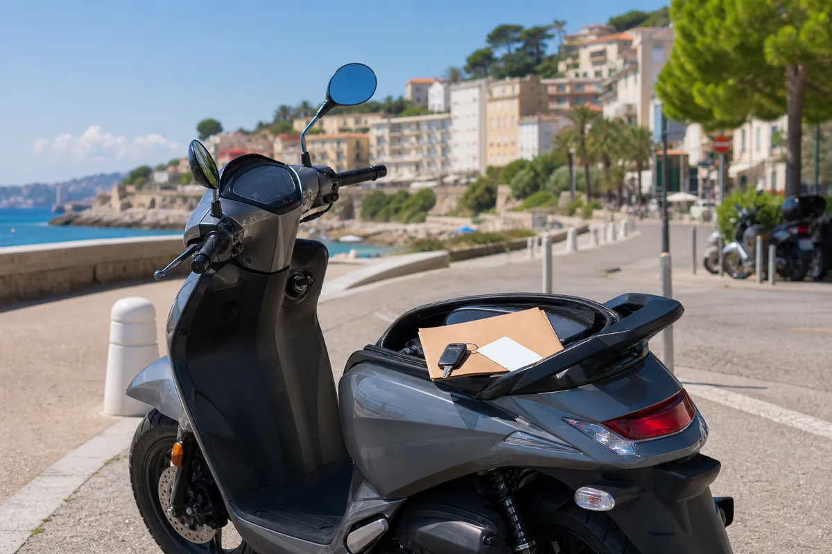 Louer un scooter : papiers, caution et assurance